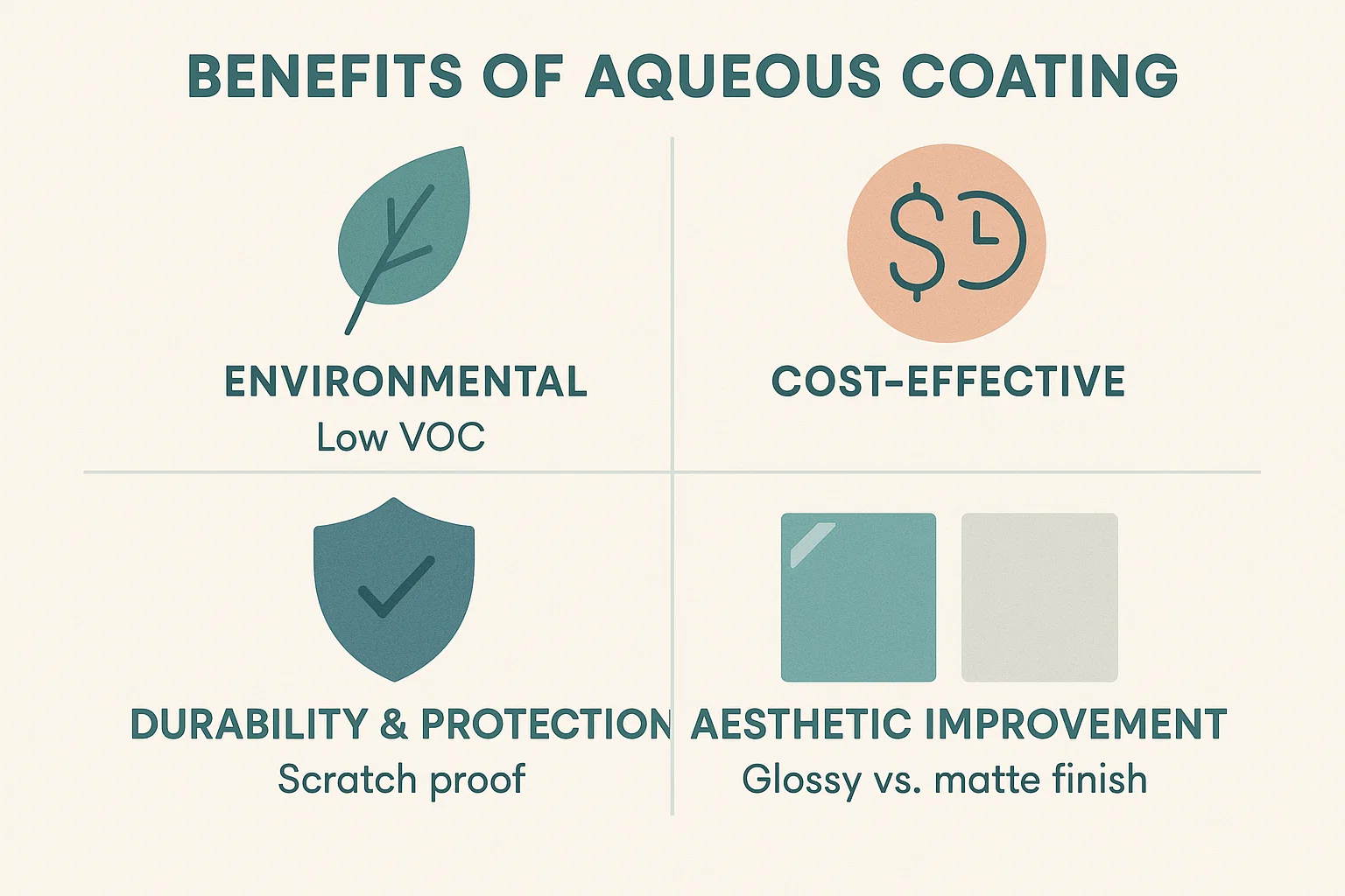 benefits of aqueous coating in printing
