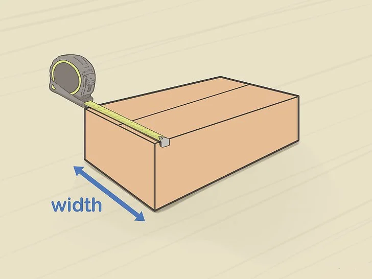 measure box width