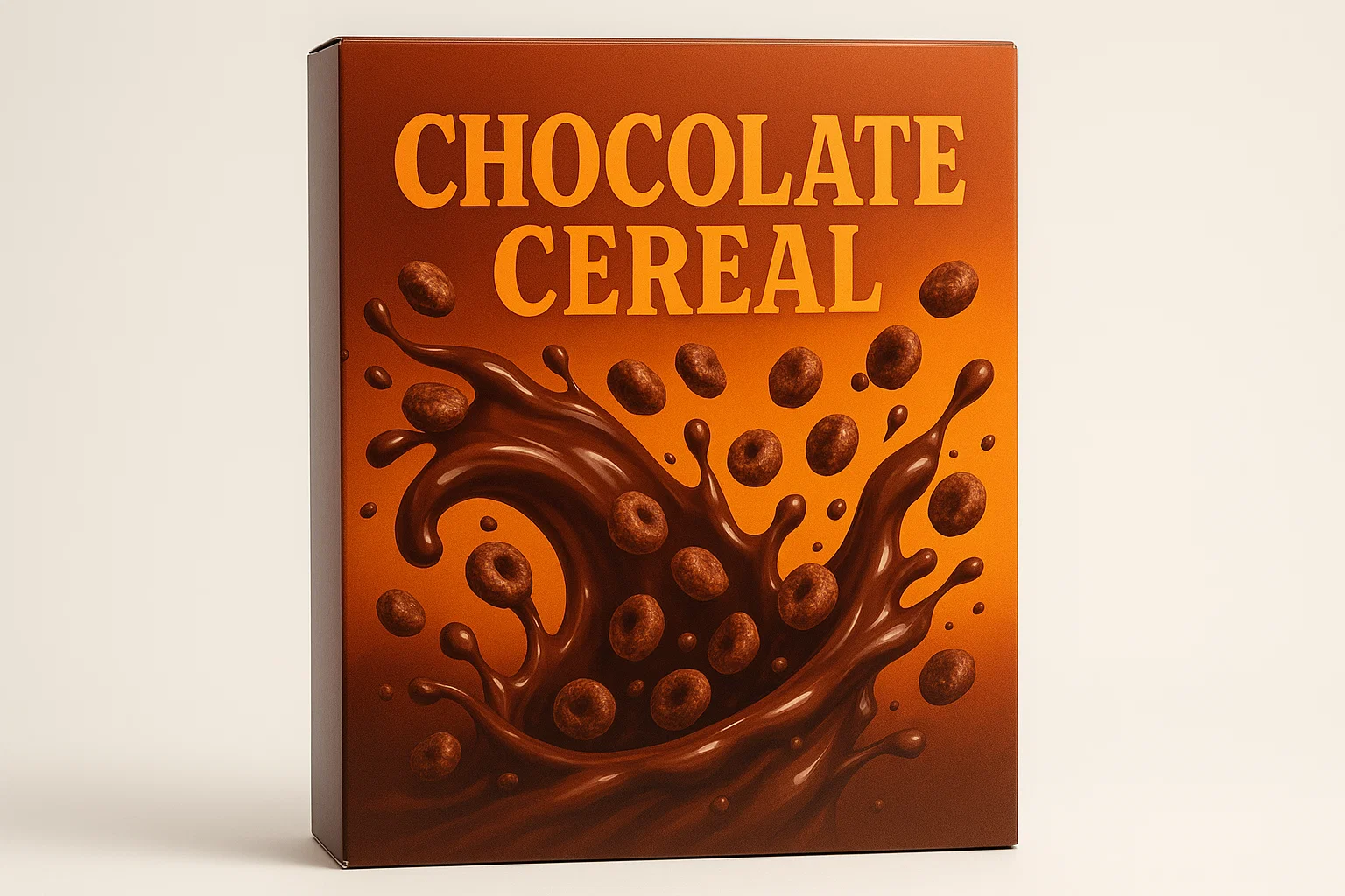 choco blast cereal box