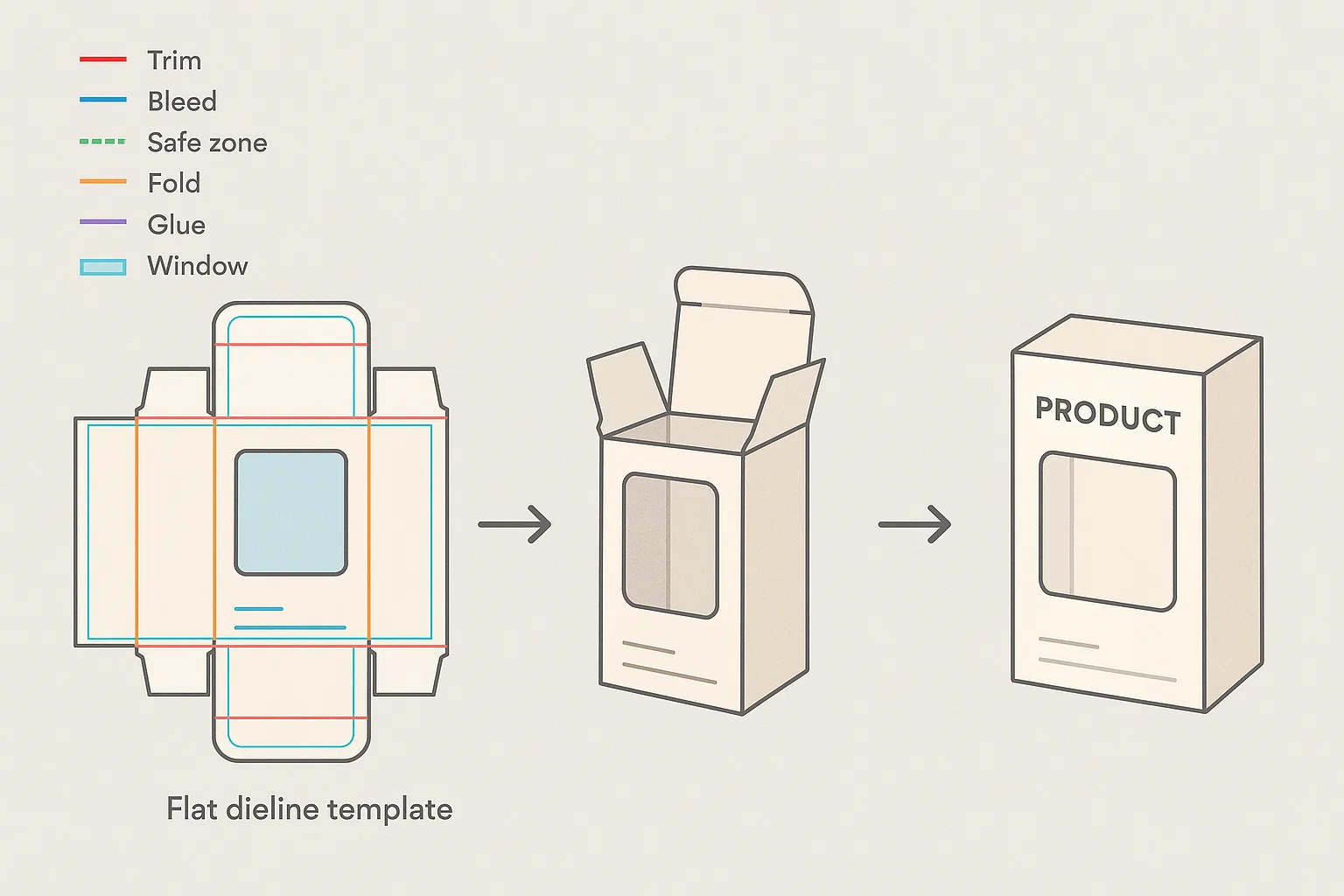 dieline step by step guide