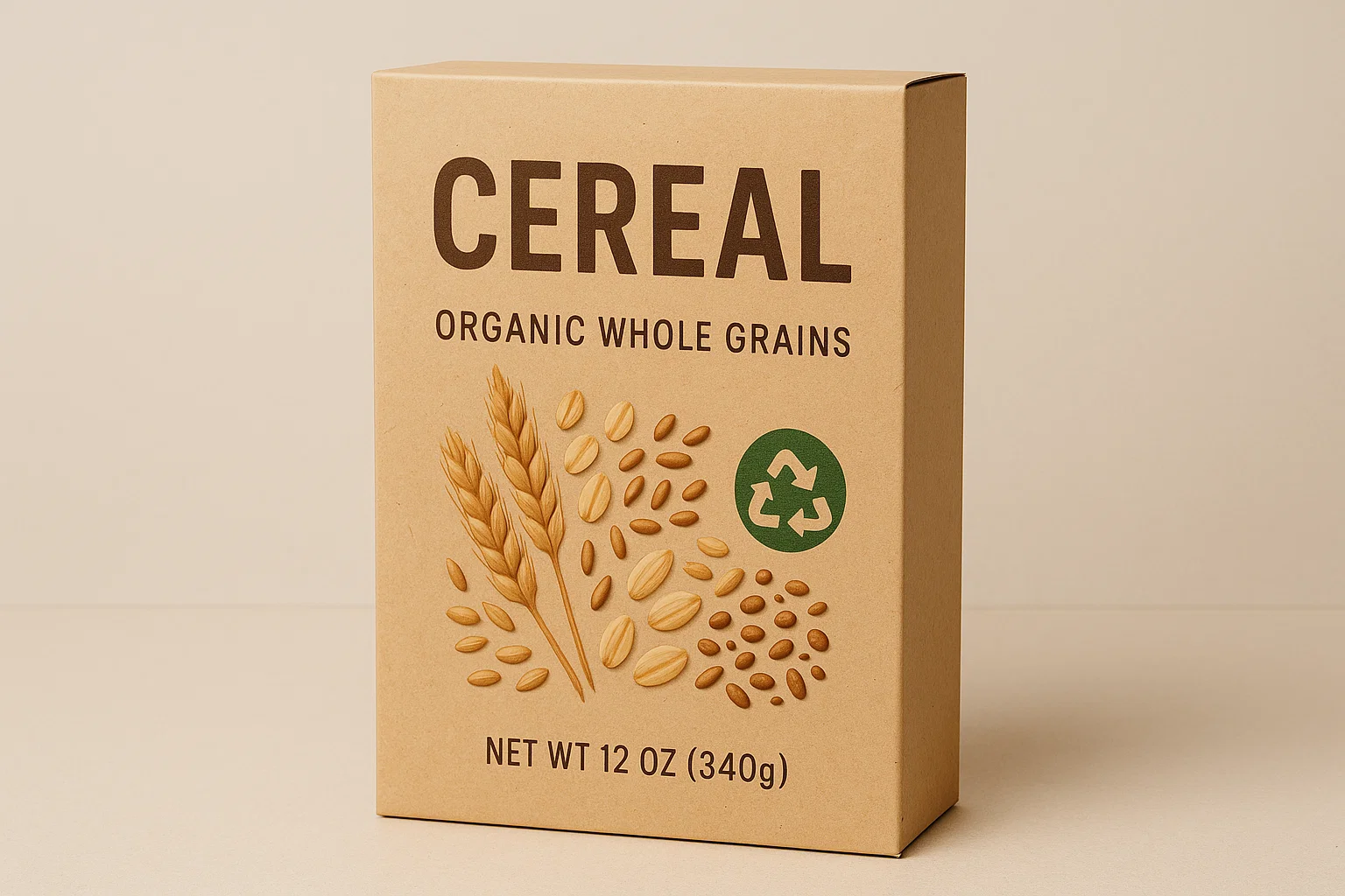 eco bits cereal box