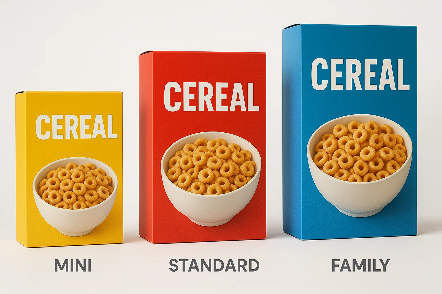 how tall is cereal box
