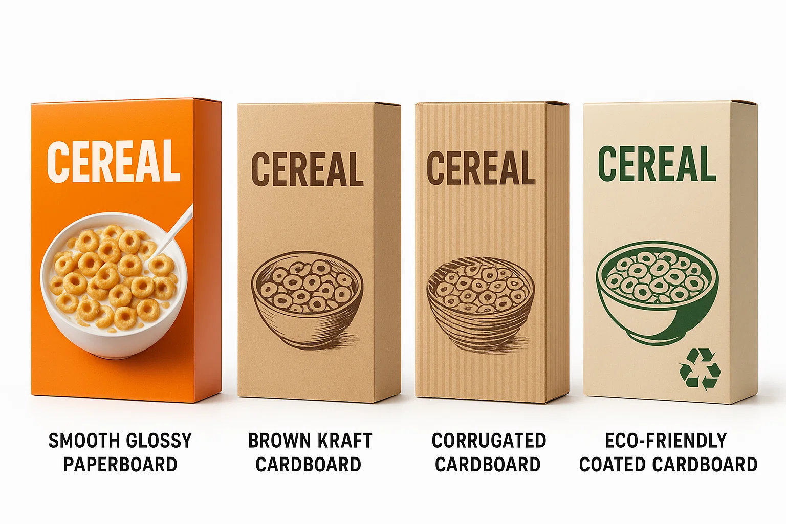 Materials Used in Cereal Boxes