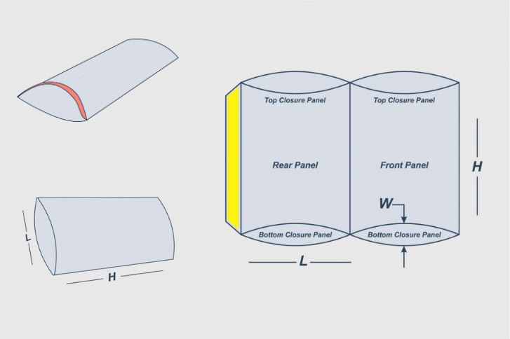 pillow box template